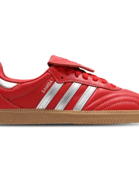 Samba Women's Sneakers - Red - Size 4 - Leather - Red - Size: 4 - Adidas - FashionsVida