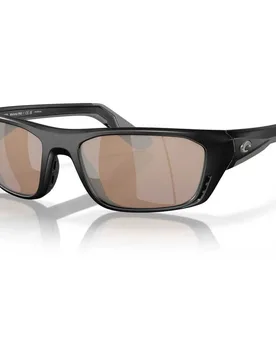 Lunettes De Soleil Polarisées Whitetip Pro Matte Black 15 Copper Silver Mirror 580G/CAT2 unisex - Costa - FashionsVida