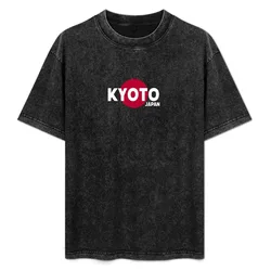 Kyoto - Japan including Red Circle Background T-Shirt