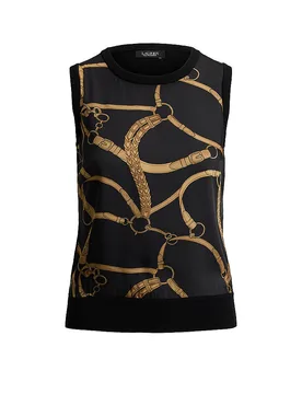 Chaleco de punto negro XS - Ralph Lauren - FashionsVida