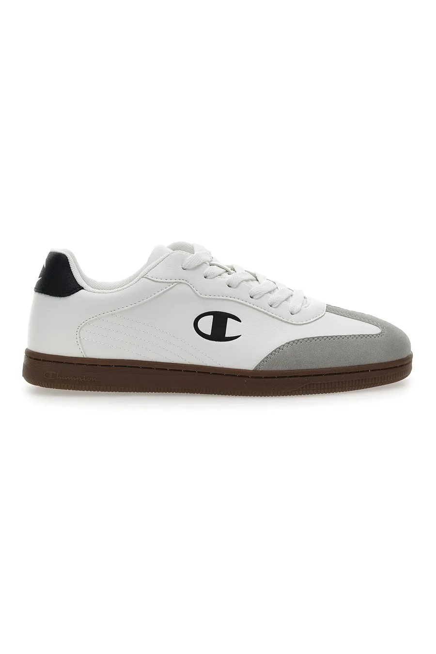 Sneakers Bianche Con Logo Laterale Prestige Mix Material 42 - Champion - FashionsVida