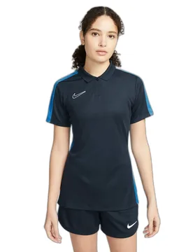 Polo-Shirt Frau Dri-Fit Academy 23 - Bleu - female - Size: 2XL - Nike - FashionsVida