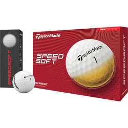 Golfbälle Speedsoft - 12er Pack, weiss