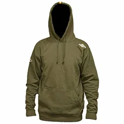 Logo Hoodie Khaki Green S Men
