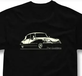 DS Special Retired Classic The Goddess Vintage Car T-Shirt 100% Cotton O-Neck Summer Short Sleeve Casual Mens T-shirt Size S-3XL
