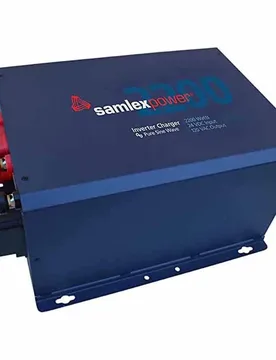 Evolution 24v 70a 2200w Sine Wave Inverter Blue / Grey 20.7 x 32.5 x 42.6 cm unisex - Samlex - FashionsVida