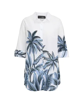 Blouse bleu marine 50 - Doris Streich - FashionsVida