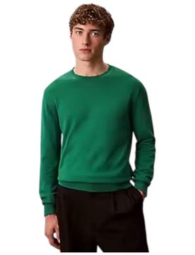 Pullover supima cotton verde LV040BM343LL1