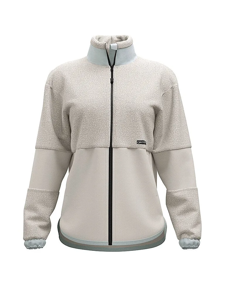 Damen Fleecejacke Teddy beige S W - Ortovox - FashionsVida