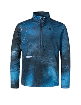 Sous-pull zippé x Tom Hegen bleu marine 54 - Schöffel - FashionsVida