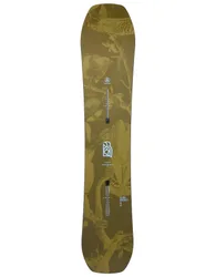 Snowboard All-Mountain Ft Hometown Hero Smalls 2026 aus Holz Kindergröße 130 cm Khaki