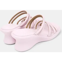 Sandalias de cuña de mujer de piel louise sandal