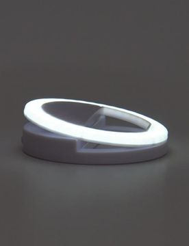 Lampada ad anello per selfie - bianco