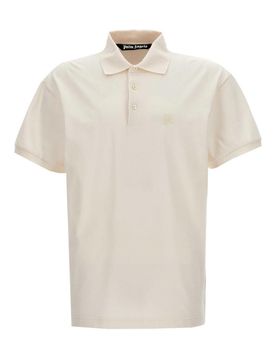 Palm Angels Polo con monogramma