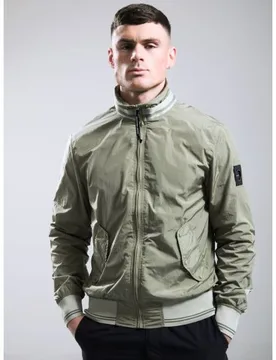 Mens Sage Stanford Jacket - Male - Green - Small - Marshall artist - FashionsVida