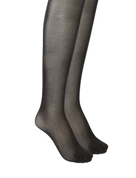 Feinstrumpfhose NEON 40 2-er Pkg black schwarz L damen