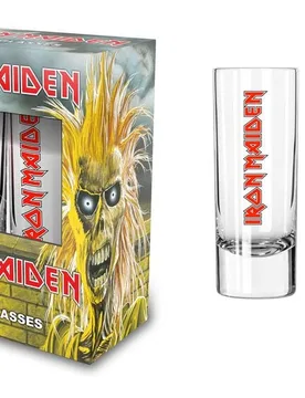 Schnapsglas-Set - klar - Lizenziertes Merchandise! - None - unisex - Iron Maiden - FashionsVida