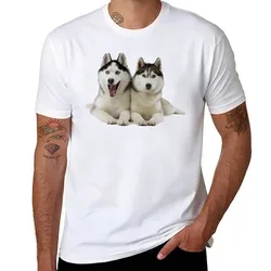 Huskies! T-Shirt t shirts cotton 100% t shirt for man T-Shirt