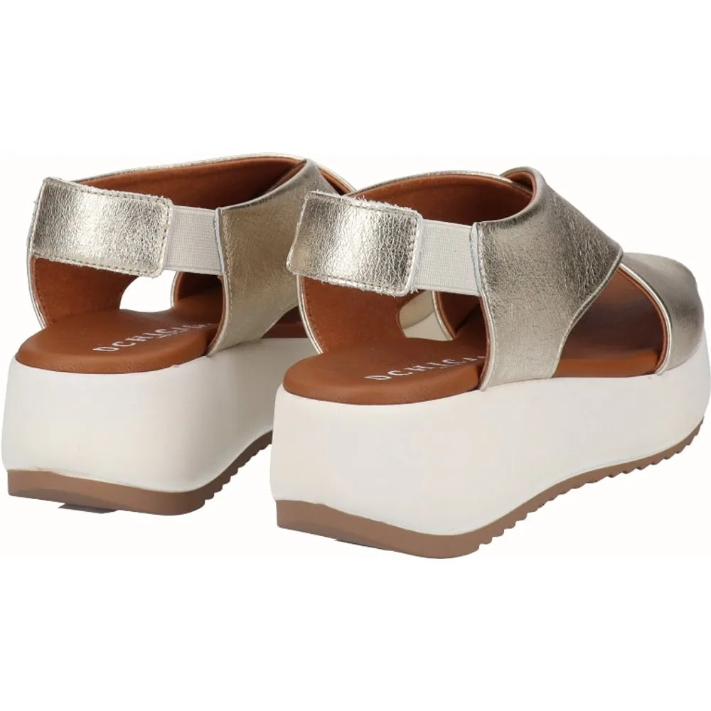Sandalias de plataforma de mujer de piel - D'Chicas - FashionsVida