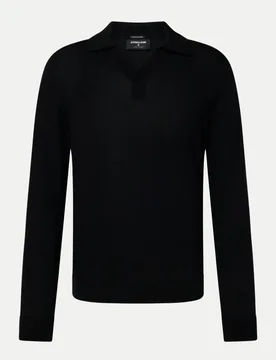 Wollpullover Marek Schwarz L - Strellson - FashionsVida