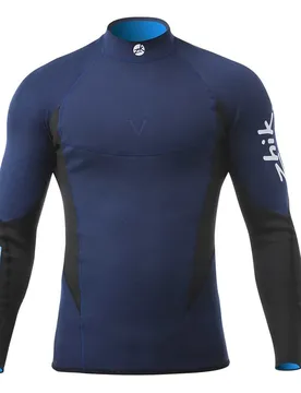 T-shirt Thermique à Manches Longues Microfleece V 1 Mm Dark Blue S