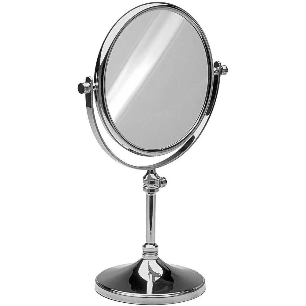 Espejo de aumento x7 con cristal óptico para encimera con base redonda - Windisch - FashionsVida