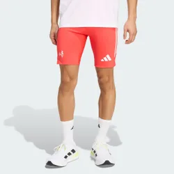 Leggings corti Running Francia S Semi Lucid Red