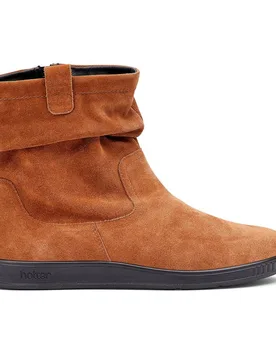 Women's 'Sprite' Ankle Boots in Tan Size: 7.5 - Tan - Size: 7.5 - Hotter - FashionsVida