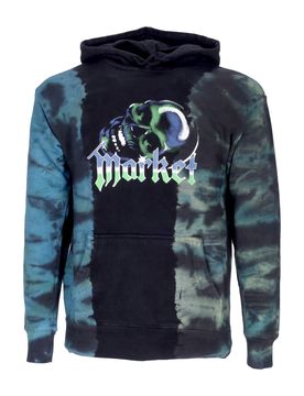 Felpa Cappuccio Uomo Killing the Game Glow In the Dark Hoodie Dark Tie Dye