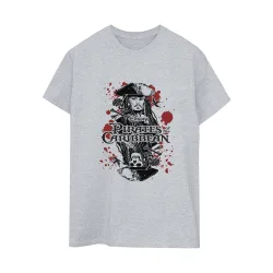 Jack Sparrow Boyfriend T-Shirt - Grey - Size: 3XL