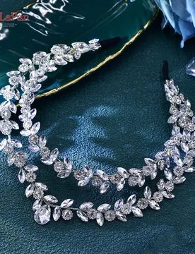 YouLaPan Handmade Double Layer Rhinestone Wedding Crown Royal Bride Crown Luxury Woman Elegant Party And Wedding HP696 - Aliexpress - FashionsVida