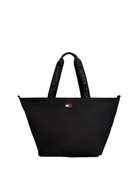 Borsa A Tracolla In Tessuto Ess Daily Black One Size