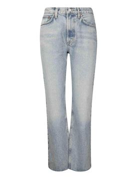 Leena Mid Rise Baby Flare Jean