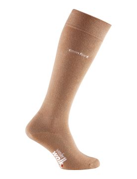 Wärme-Kniestrumpf, 2 Paar 39 beige