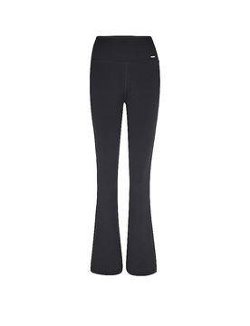 Leggings Flared Fit schwarz XL damen