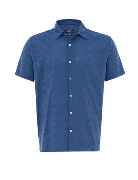 Antioch Camisa añil