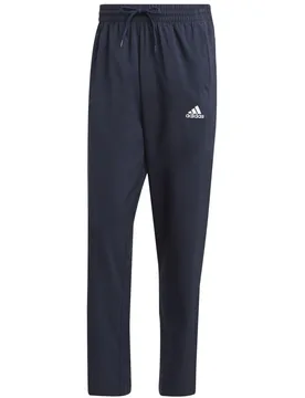 Aeroready Essentials Stanford Open Hem Embroidered Small Logo Hose Herren Hose, blau XL/S - Adidas - FashionsVida