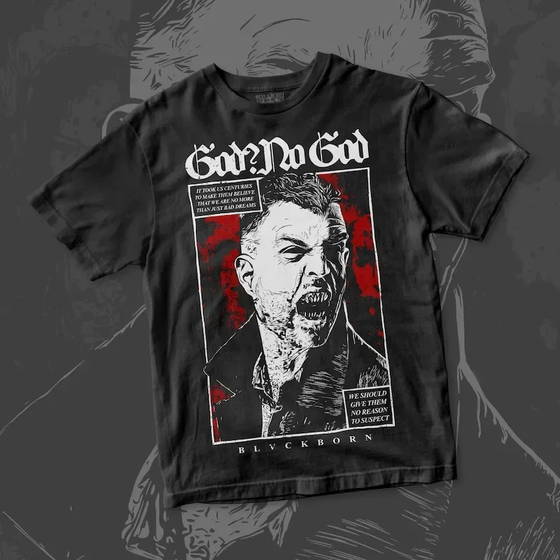 No God cotton shirt - Aliexpress - FashionsVida