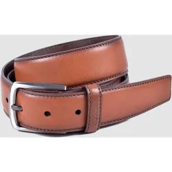 Cinturón de hombre clásico liso