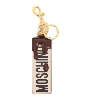 Moschino Portachiavi logato