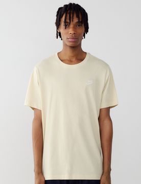 Tee Shirt Club beige/blanc xl