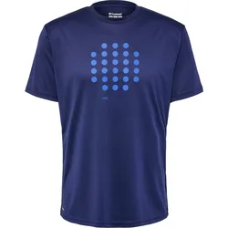 Hummel Court Herren T-Shirt, blau S