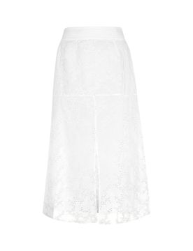 DreiMaster Vintage Falda blanco