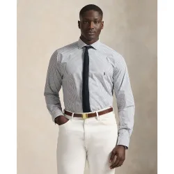 Camisa de hombre de popelina elástica Classic Fit tallas grandes
