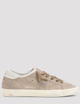 Women's Star Sneakers in 95% Cow Leather & 5% Ovine Leather