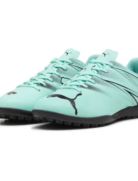 Chaussures De Football Attacanto Tt Peppermint / Black EU 42 - Puma - FashionsVida