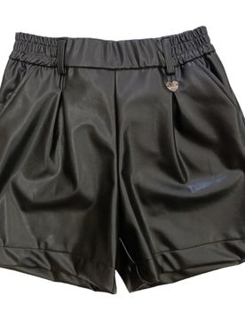 Short Nero Spalmato 0050 17B403 2403