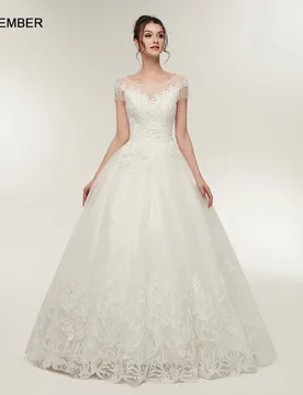 Perfect A-Line Wedding Dresses For Women Lace Printing Bridal Gowns Sexy Beaded Backless Vestidos De Noiva 2026 Customized - Aliexpress - FashionsVida