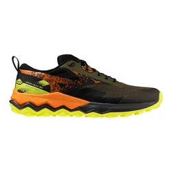 Scarpe Da Trail Running Wave Ibuki 5 Grape Leaf / Exotic Orange / Lemon EU 40