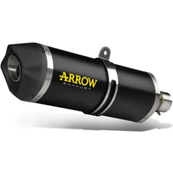 Terminale di Scarico Race-Tech Approved alluminio Dark taglia un